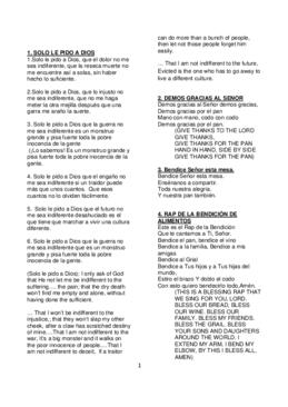 Songbook 1