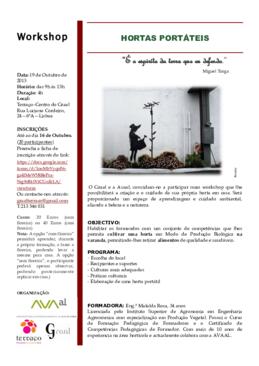 Hortas portáteis