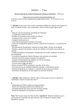 Reunião Grupo de Pertença Golegã Txintxa