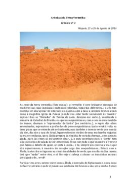 Crónica da Terra Vermelha (Crónica 3)