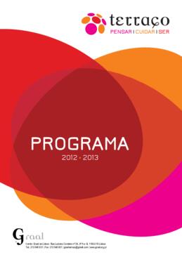 Programa Terraço 2012-2013
