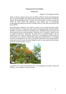 Crónica da Terra Vermelha (Crónica 2)