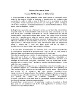 Reunião pertença Lisboa Txintxa