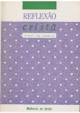 Elementos para uma espiritualidade das Mulheres.