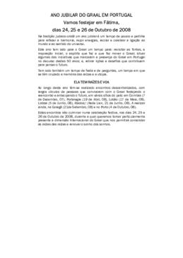 Ano Jubilar (informações)
