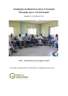 Compilação de Material de Apoio à Formação  “Educação para a Transformação”  Benguela, 5 a 9 de Maio de 2014