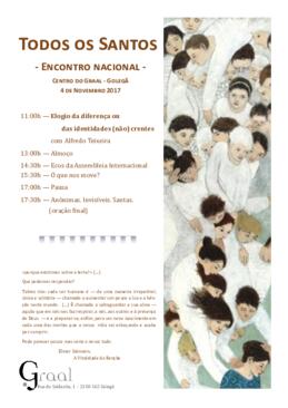 Todos os Santos  (Encontro Nacional)  1