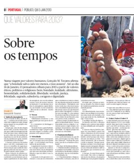 Sobre os tempos